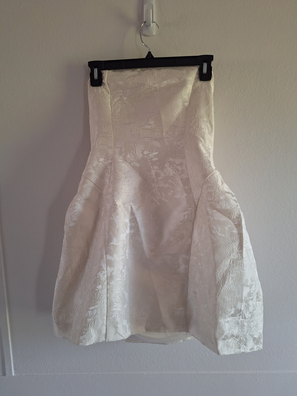 NWT Babyboo Elenora Mini Dress Ivory XXL US 12 Bridal Bachelorette Afterparty